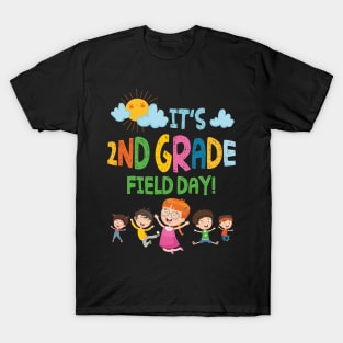 Student Senior It's 2nd Grade Field Day Class Of School 2022 T-Shirt